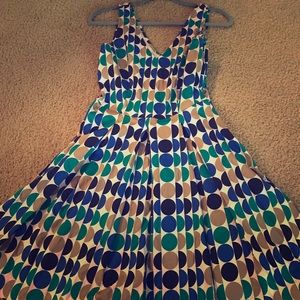 Banana Republic dot dress